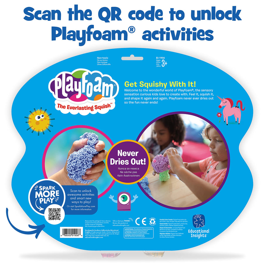 Educational Insights Playfoam Combo 8-Pack, Fidget, Sensory Toy, Stocking Stuffer for Boys & Girls, Ages 3+