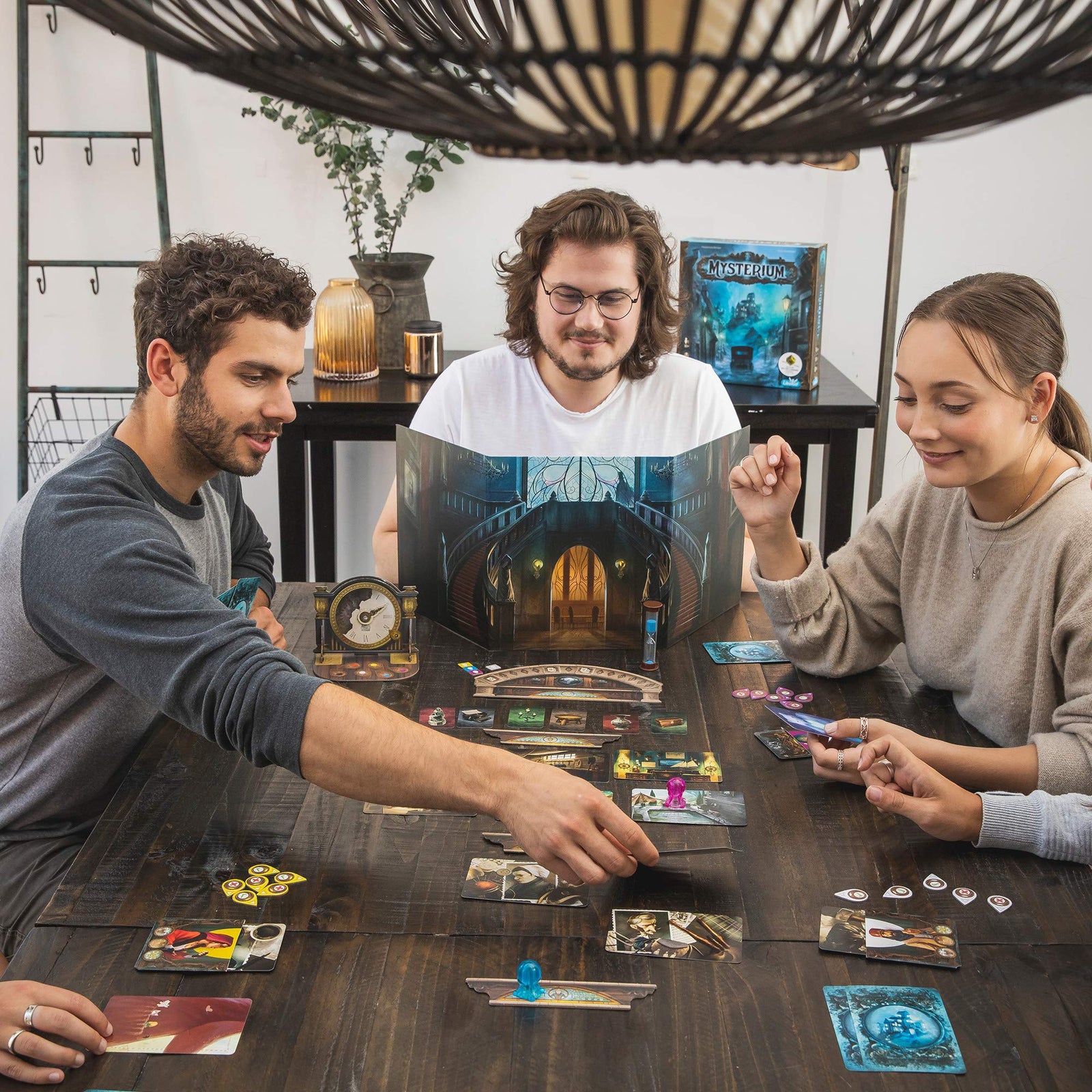 Mysterium Board Game (Base Game) | Mystery Board Game | Cooperative Game for Adults and Kids | Fun for Family Game Night | Ages 10 and up | 2-7 Players | Average Playtime 45 Minutes | Made by Libellud