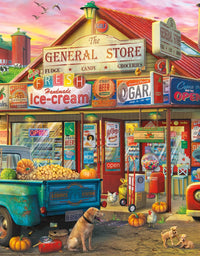 Buffalo Games - Country Store - 500 Piece Jigsaw Puzzle Multicolor, 21.25"L X 15"W
