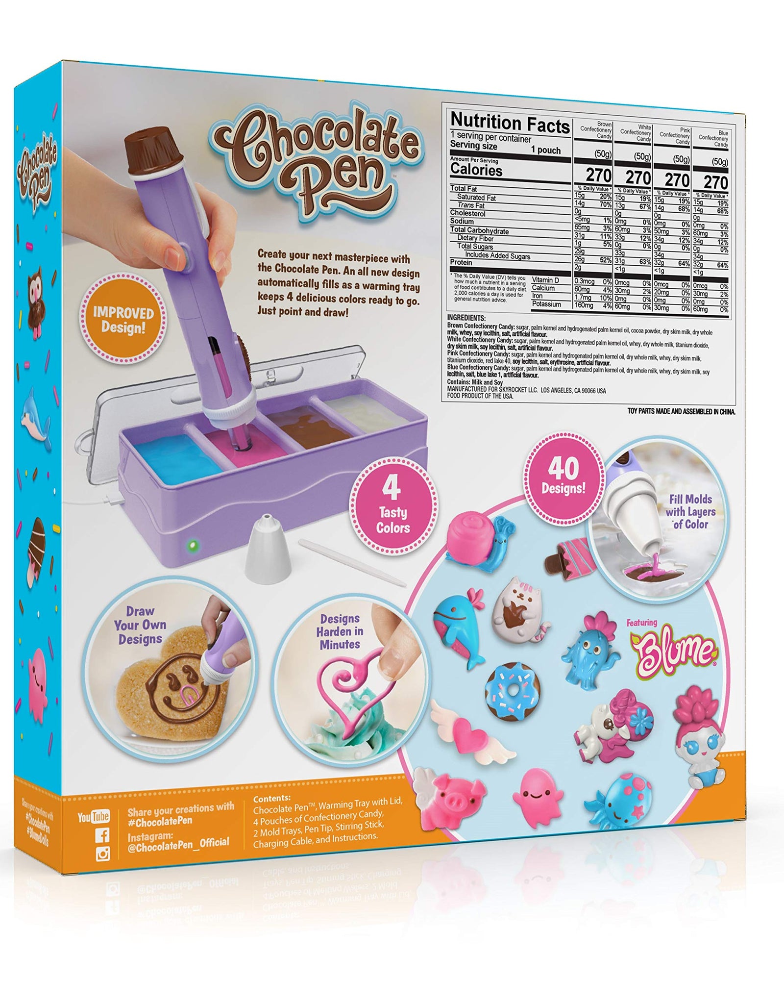 Real Cooking Chocolate Pen — Draw in Chocolate and DIY Your Own Baking Creations!