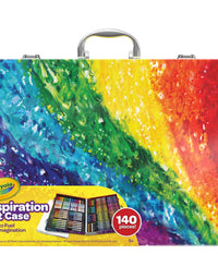 Crayola Inspiration Art Case Coloring Set, Gift for Kids, 140 Art Supplies
