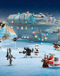 LEGO Star Wars Advent Calendar 75307 Awesome Toy Building Kit for Kids with 7 Popular Characters and 17 Mini Builds; New 2021 (335 Pieces)
