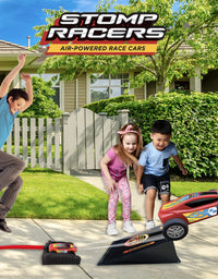 Stomp Racers by Stomp Rocket-Toy Car Launcher, Air Powered Car for Racing and Jumping Toy Car Launcher and ramp | Great for Outdoor and Indoor Play STEM Gifts for Boys and Girls-Ages 5 6 7 8…

