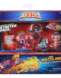 Akedo Ultimate Arcade Warriors Starter Pack - Legendary Kick Attack, Multicolor (14232)
