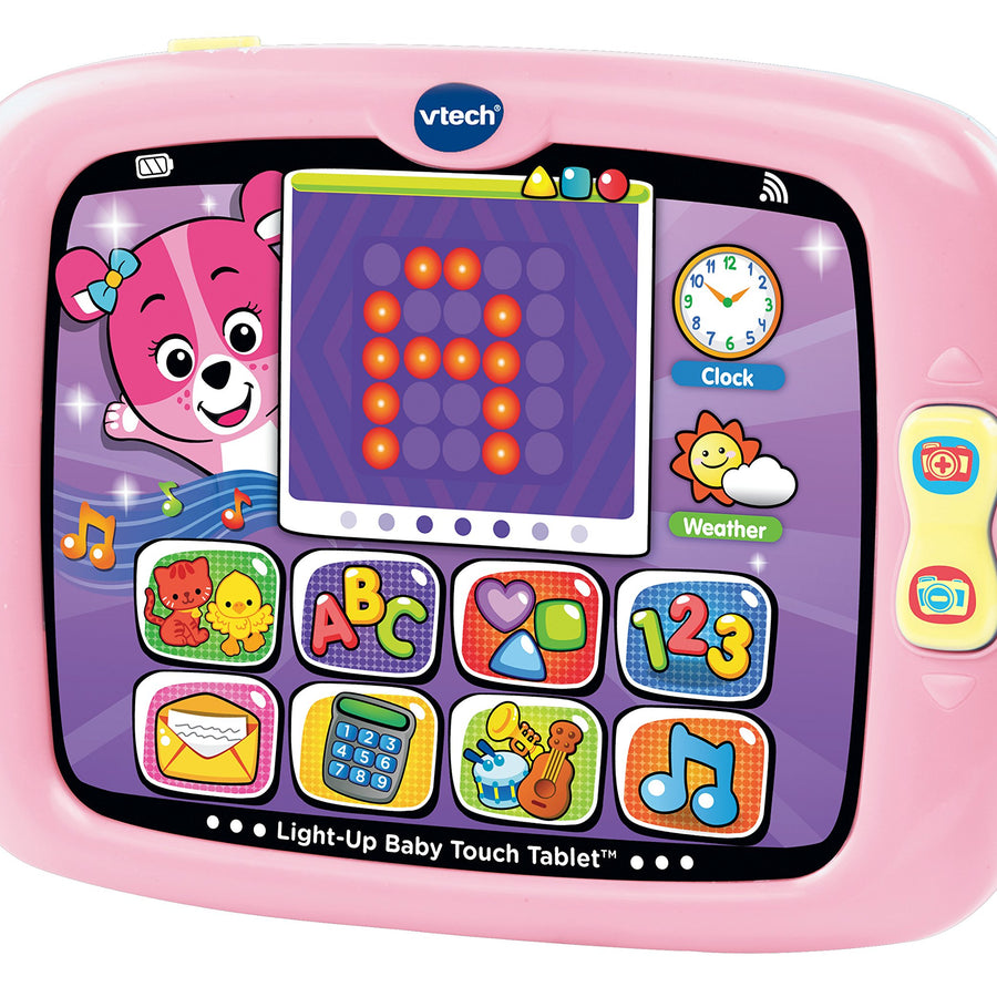 VTech Light-Up Baby Touch Tablet, Pink