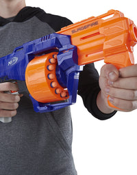 Nerf SurgeFire Elite Blaster -- 15-Dart Rotating Drum, Slam Fire, Includes 15 Official Nerf Elite Darts -- For Kids, Teens, Adults (Amazon Exclusive)
