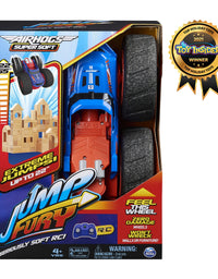 Air Hogs Super Soft, Jump Fury with Zero-Damage Wheels, Extreme Jumping Remote Control Car, Kids Toys for Kids 4 and up, 1:15 Scale
