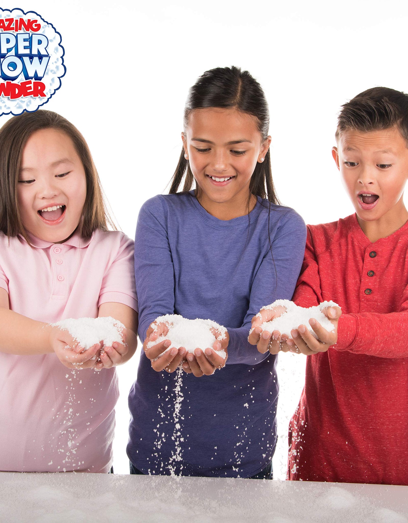 Amazing Super Snow Powder By Be Amazing! Toys Faux Snow Makes Over 2 Gallons Of Artificial Snow, Nontoxic Snow For Kids – Ages 4+