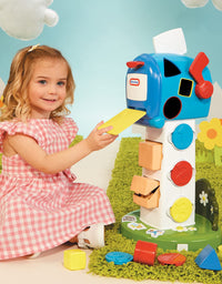 Little Tikes Learn & Play My First Learning Mailbox with Colors, Shapes and Numbers Learning and Pretend Play, Including Accessories, Gift for Babies Toddlers Girls Boys Age 12 months 1 2 3+ Years Old
