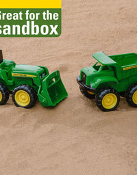 TOMY John Deere Sandbox Vehicle (2 Pack) Green

