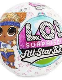 LOL Surprise All-Star Sports Series 4 Summer Games Sparkly Collectible Doll with 8 Surprises, Accessories, Gift for Kids, Toys for Girls and Boys Ages 4 5 6 7+ Years Old, (Styles May Vary)
