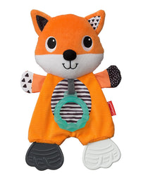 Infantino Cuddly Teether, Fox, 5.25 x 2 x 11 Inch (Pack of 1)
