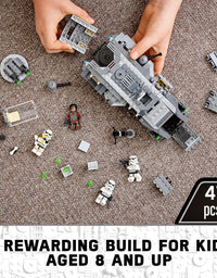 LEGO Star Wars: The Mandalorian Imperial Armored Marauder 75311 Awesome Toy Building Kit for Kids with Greef Karga and Stormtroopers; New 2021 (478 Pieces)
