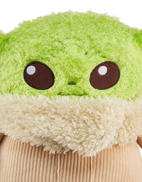 Star Wars Grogu Soft ‘N Fuzzy Plush, Fan Favorite Character, Push Hand & It Makes Noises, Collectible Gift for Fans, Collectors & Kids 3 Years & Up [Amazon Exclusive]
