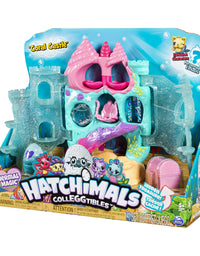 Hatchimals CollEGGtibles, Coral Castle Fold Open Playset with Exclusive Mermal Character (Amazon Exclusive Set), Girl Toys, Girls Gifts for Ages 5 and up
