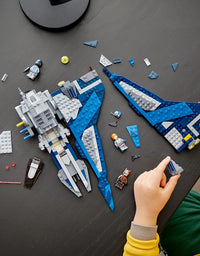 LEGO Star Wars Mandalorian Starfighter 75316 Awesome Toy Building Kit for Kids Featuring 3 Minifigures; New 2021 (544 Pieces)
