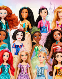 Disney Princess Royal Shimmer Aurora Doll, Fashion Doll with Skirt and Accessories, Toy for Kids Ages 3 and Up , Pink
