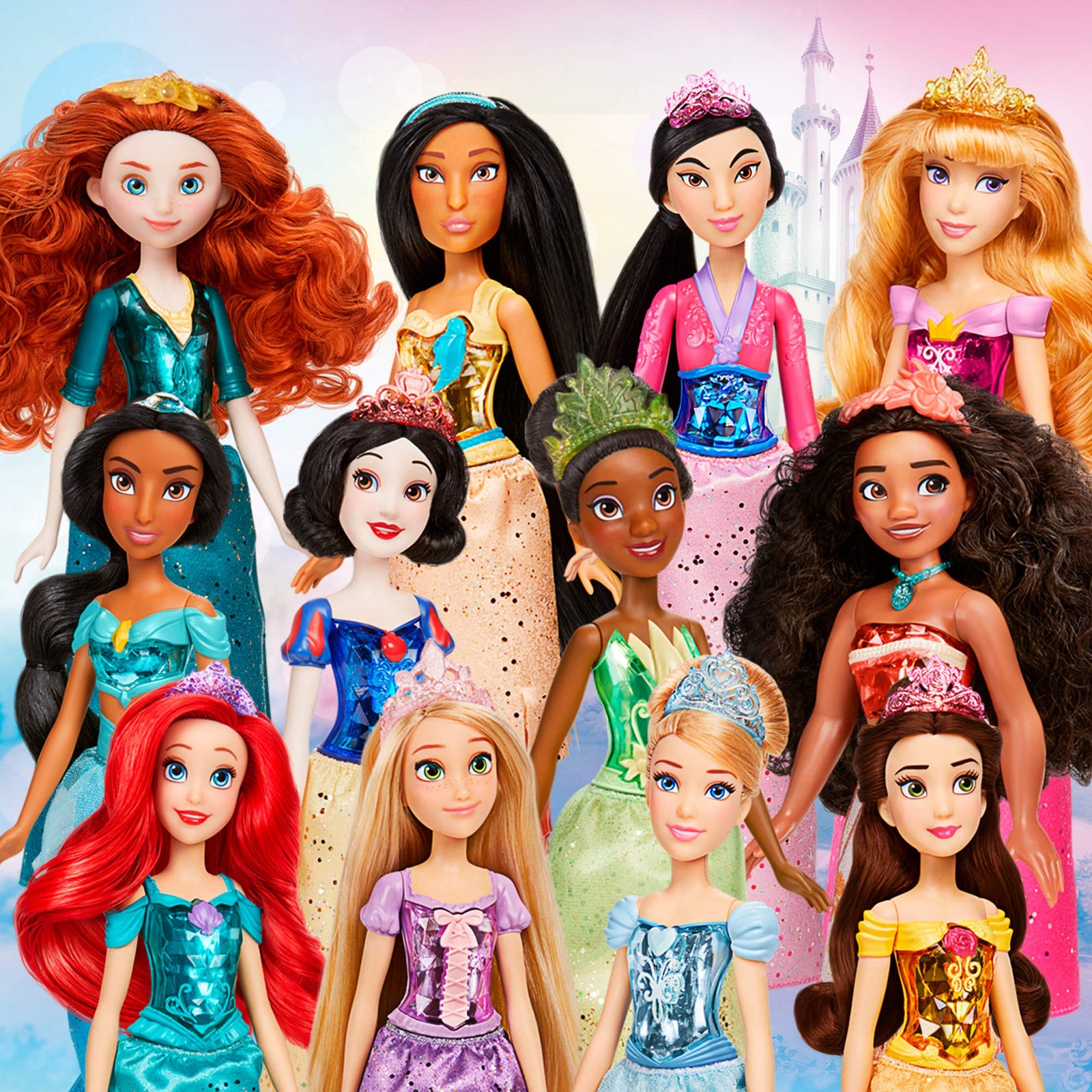 Disney Princess Royal Shimmer Cinderella Doll, Fashion Doll with Skirt and Accessories, Toy for Kids Ages 3 and Up