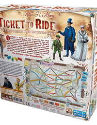 Ticket to Ride Board Game | Family Board Game | Board Game for Adults and Family | Train Game | Ages 8+ | For 2 to 5 players | Average Playtime 30-60 minutes | Made by Days of Wonder
