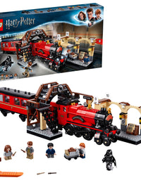 LEGO Harry Potter Hogwarts Express 75955 Toy Train Building Set Includes Model Train and Harry Potter Minifigures Hermione Granger and Ron Weasley (801 Pieces)
