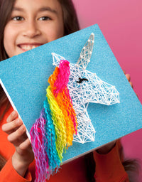 Craft-tastic DIY String Art – Award-Winning Craft Kit for Kids – Everything Included for 2 Fun Arts & Crafts Projects – Unicorn Series
