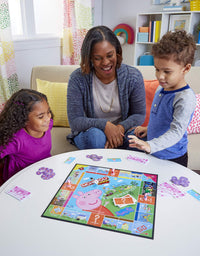 Hasbro Gaming Monopoly Junior: Peppa Pig Edition Board Game for 2-4 Players, Indoor Game for Kids Ages 5 and Up (Amazon Exclusive)
