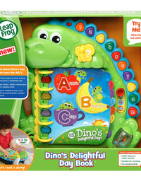 LeapFrog Dino's Delightful Day Alphabet Book, Green
