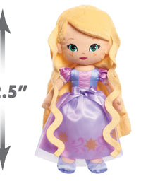 Disney Princess So Sweet Princess Rapunzel, 12.5 Inch Plush with Blonde Hair, Tangled, by Just Play
