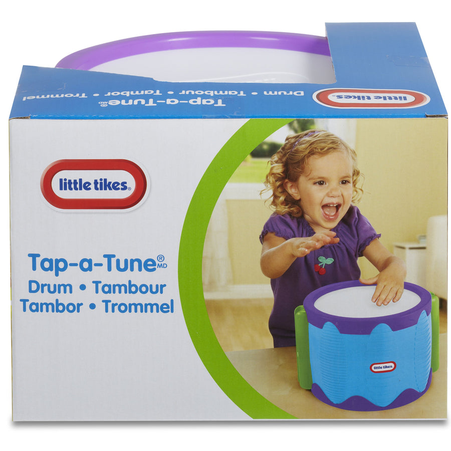 Little Tikes Tap-A-Tune Drum Baby Toy, Multi Color (643002), 9.25 L x 9.25 W x 6.30 H Inches