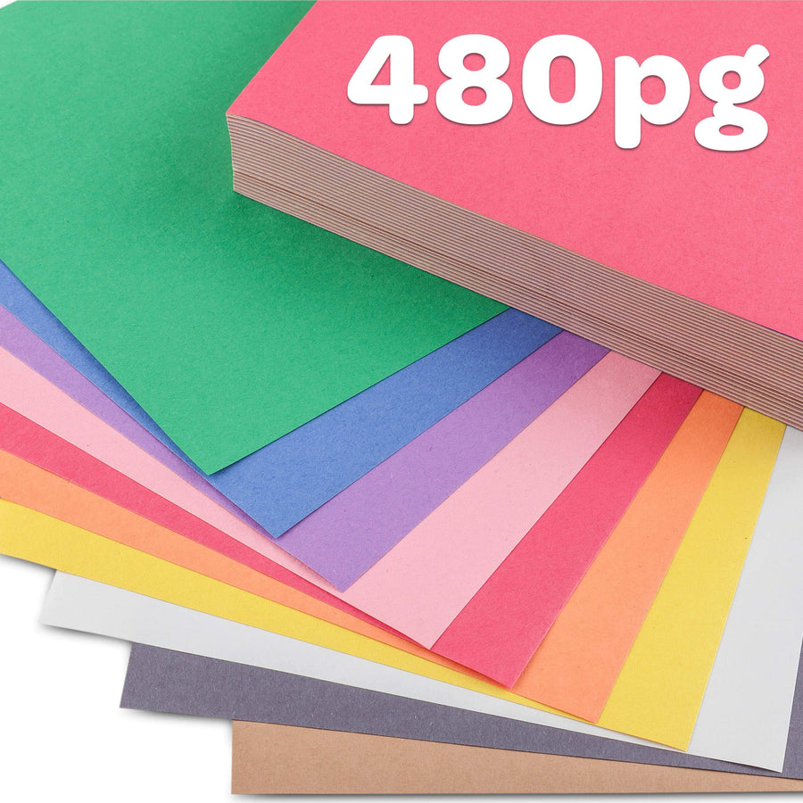 Crayola Construction Paper, 240 Count, 2-Pack (total 480 count)
