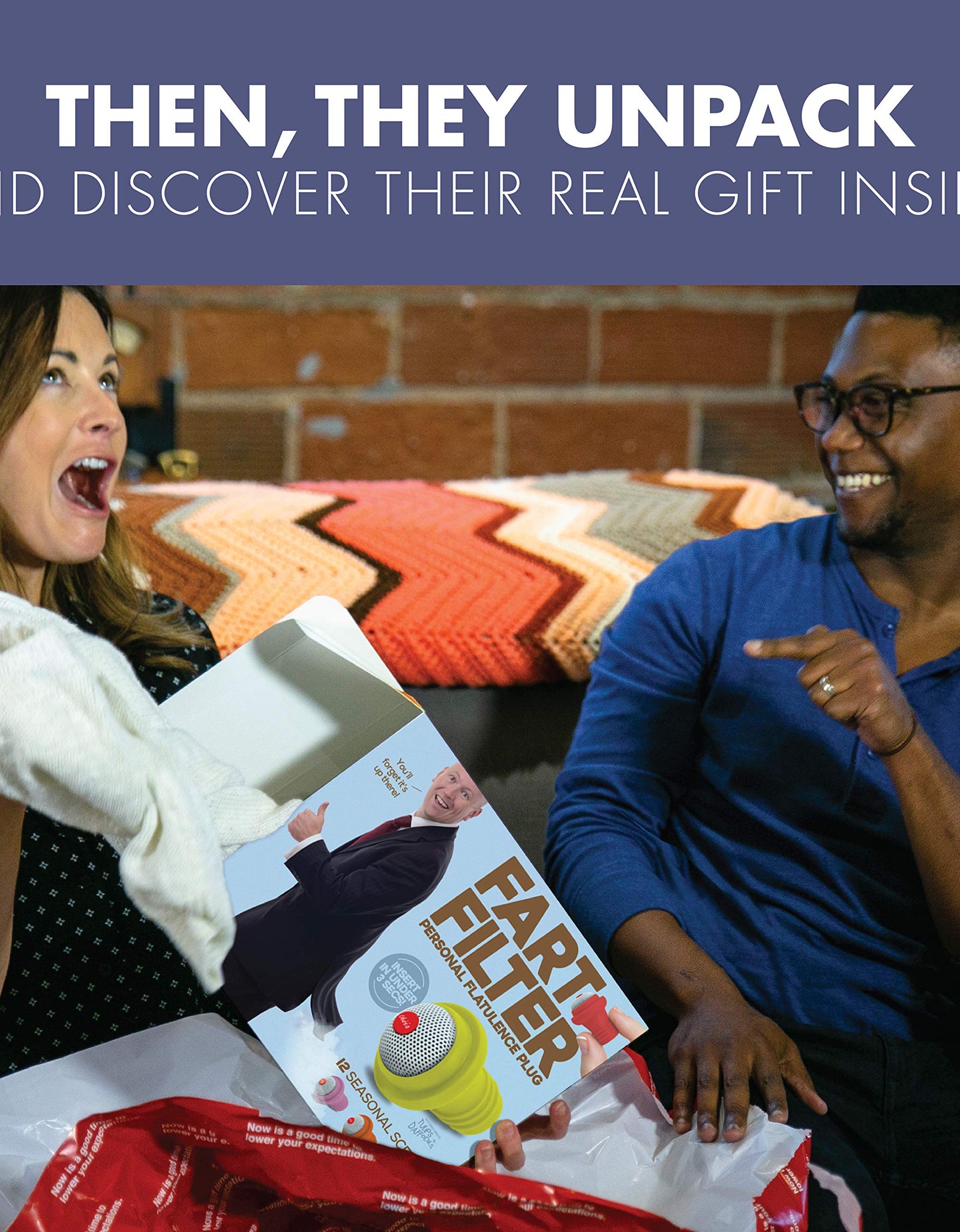 Prank Pack Roto Wipe | Wrap Your Real Gift in a Prank Funny Gag Joke Gift Box | Prank-O - The Original Prank Gift Box