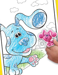 Crayola Blues Clues Coloring Book with Stickers, Gift for Kids, 96 Pages, Ages 3, 4, 5, 6
