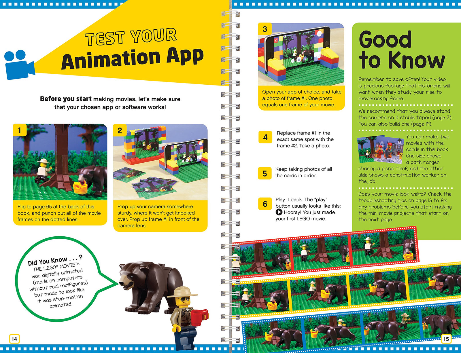 KLUTZ Lego Make Your Own Movie Activity Kit