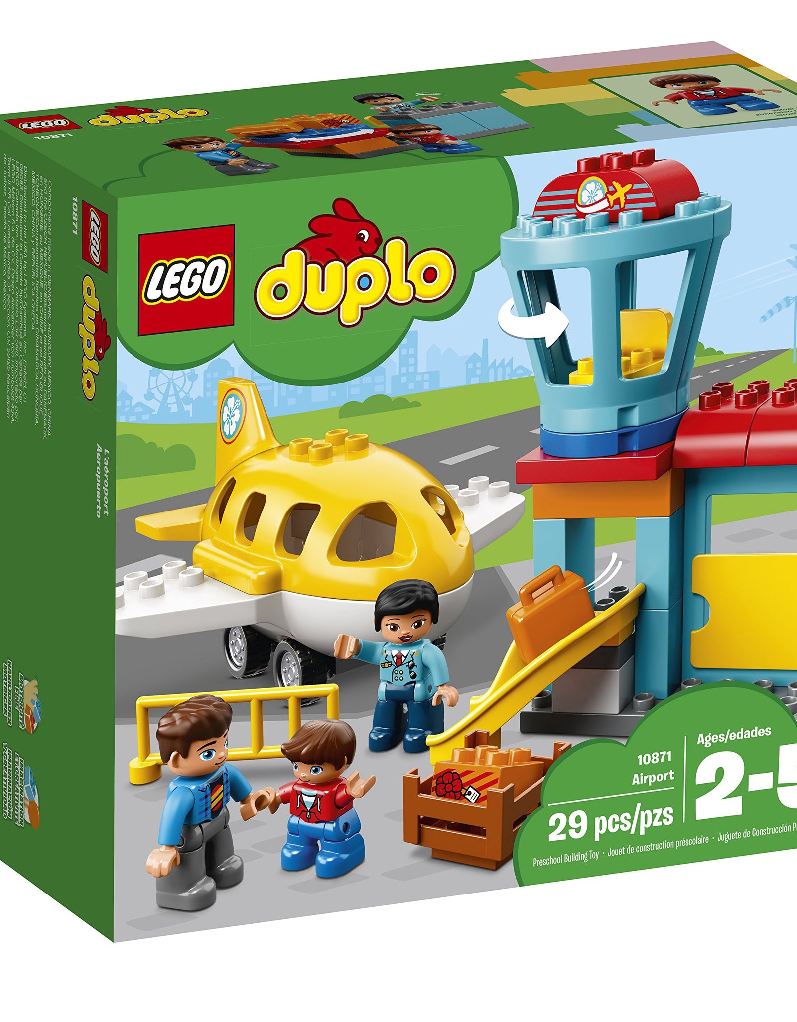LEGO DUPLO Town Airport 10871 Building Blocks (29 Pieces)