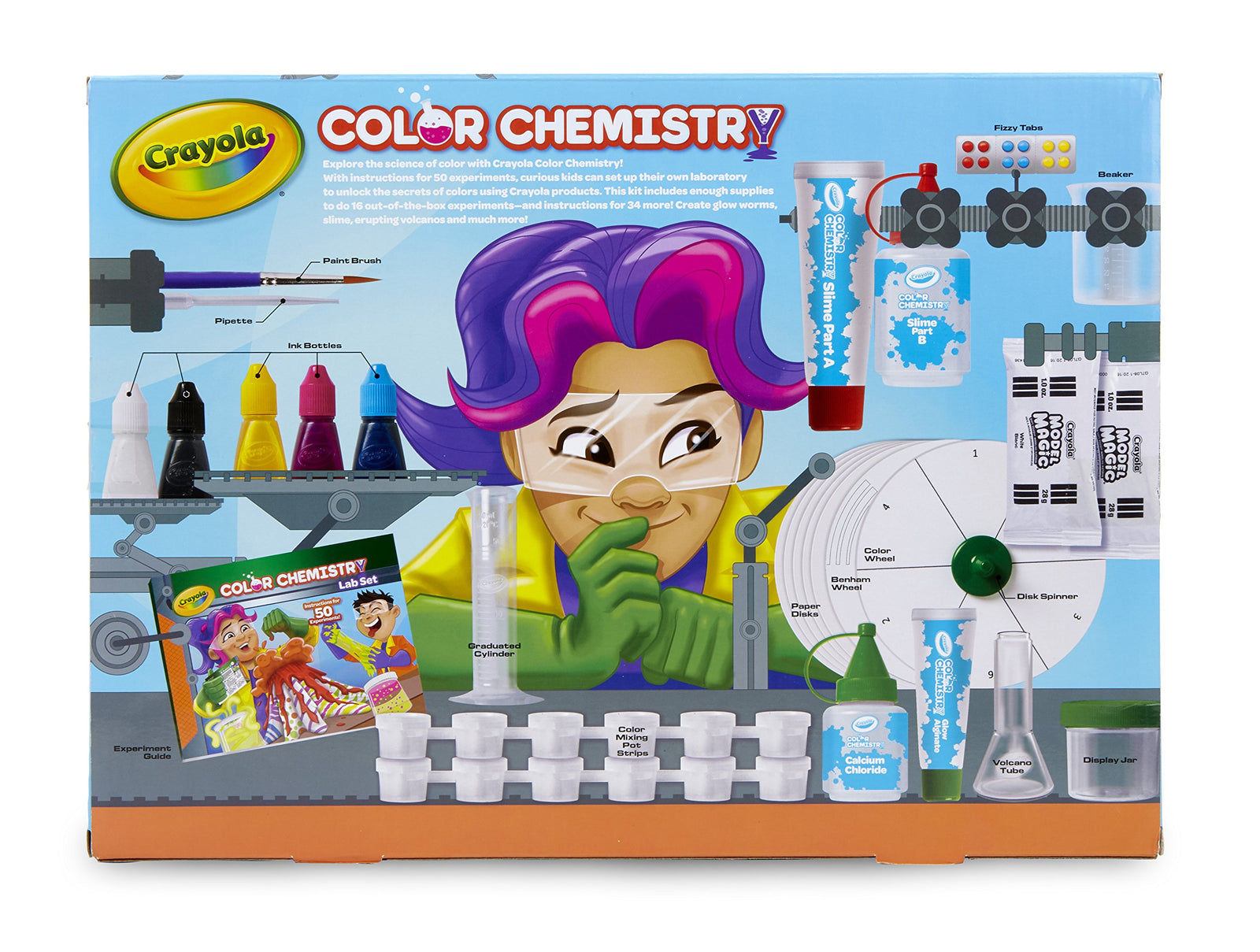 Crayola Color Chemistry Set For Kids, Gift for Kids, Ages 7, 8, 9, 10
