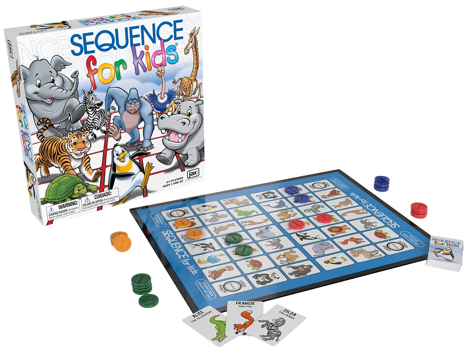 SEQUENCE for Kids -- The 'No Reading Required' Strategy Game by Jax