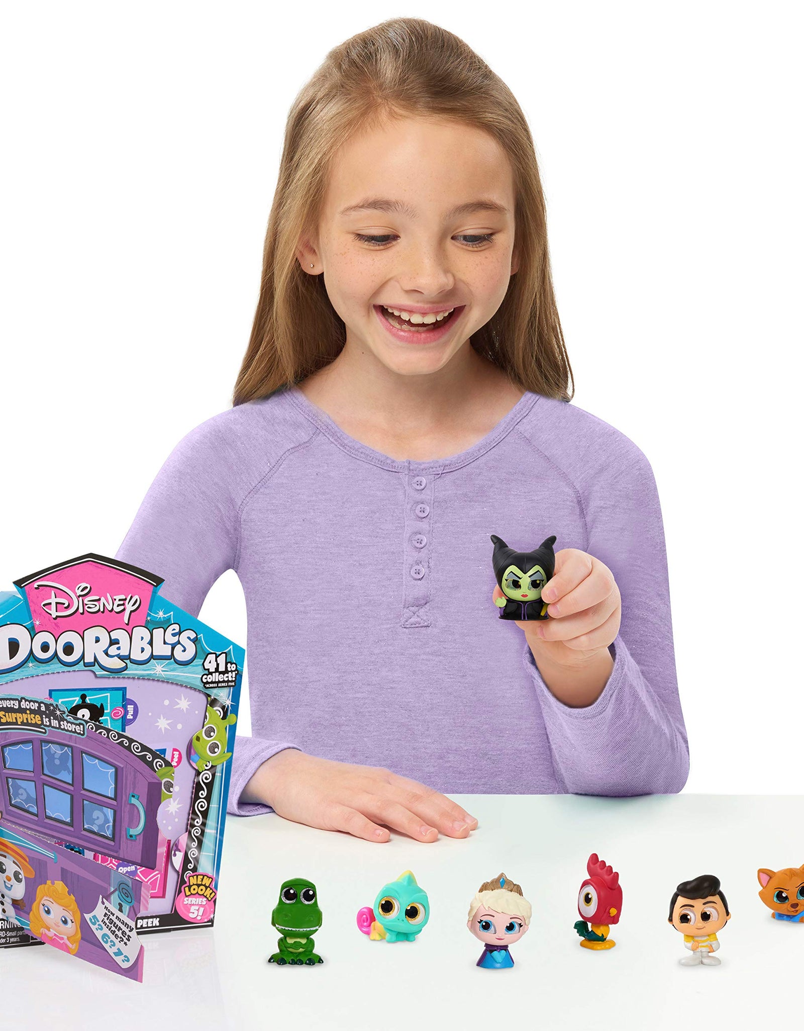 Disney Doorables Multi-Peek Pack Series 5, Collectible Mini Figures, Styles May Vary, by Just Play