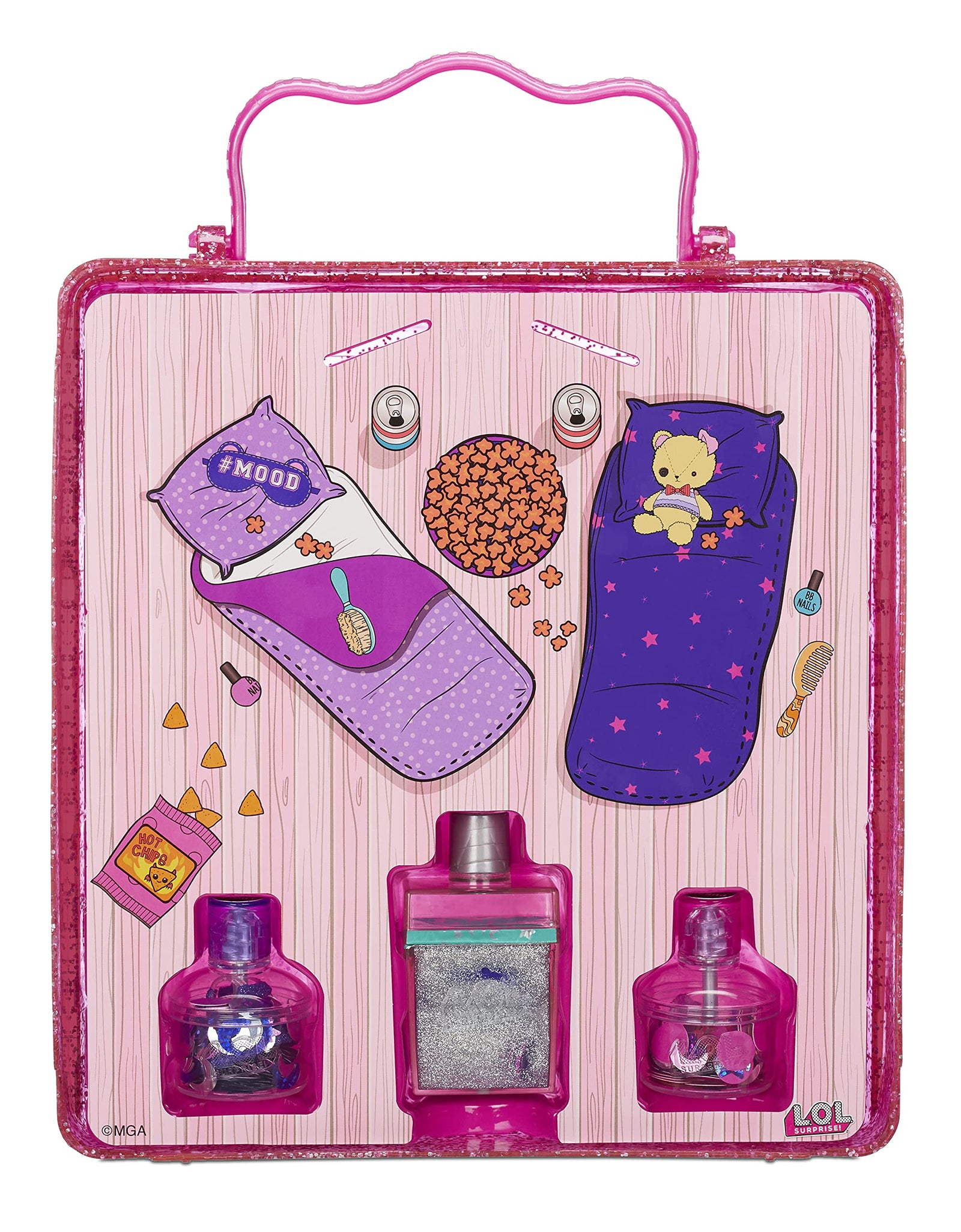 LOL Surprise Deluxe Present Surprise Series 2 Slumber Party Theme with Exclusive Doll & Lil Sister