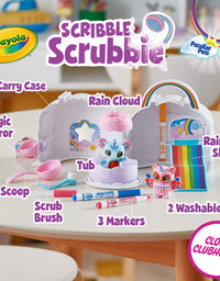Crayola Scribble Scrubbie Cloud Playset, Toy for Kids, Gift, Ages 3, 4, 5, 6
