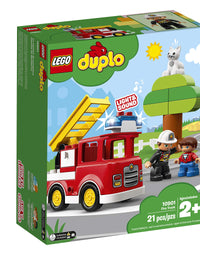 LEGO DUPLO Town Fire Truck 10901 Building Blocks (21 Pieces)
