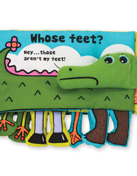 Melissa & Doug Soft Activity Baby Book - Whose Feet?
