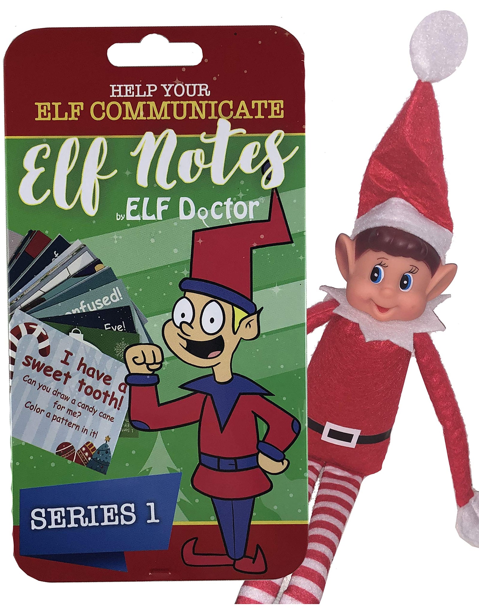 Elf Doctor ELF Notes: Elf Accessories - Educational Activity Notes for Your Favorite Christmas Elf - Pack of 30