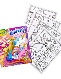 Crayola Unicorn Coloring Book, 40 Coloring Pages, Gift for Kids, Ages 3, 4, 5, 6
