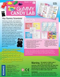 Thames & Kosmos Rainbow Gummy Candy Lab - Unicorns, Clouds & Rainbows! Sweet Science STEM Experiment Kit, Make Your Own Gummy Candies in Cool Shapes & Colors
