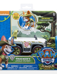 Paw Patrol, Jungle Rescue, Tracker’s Jungle Cruiser, Vehicle & Figure
