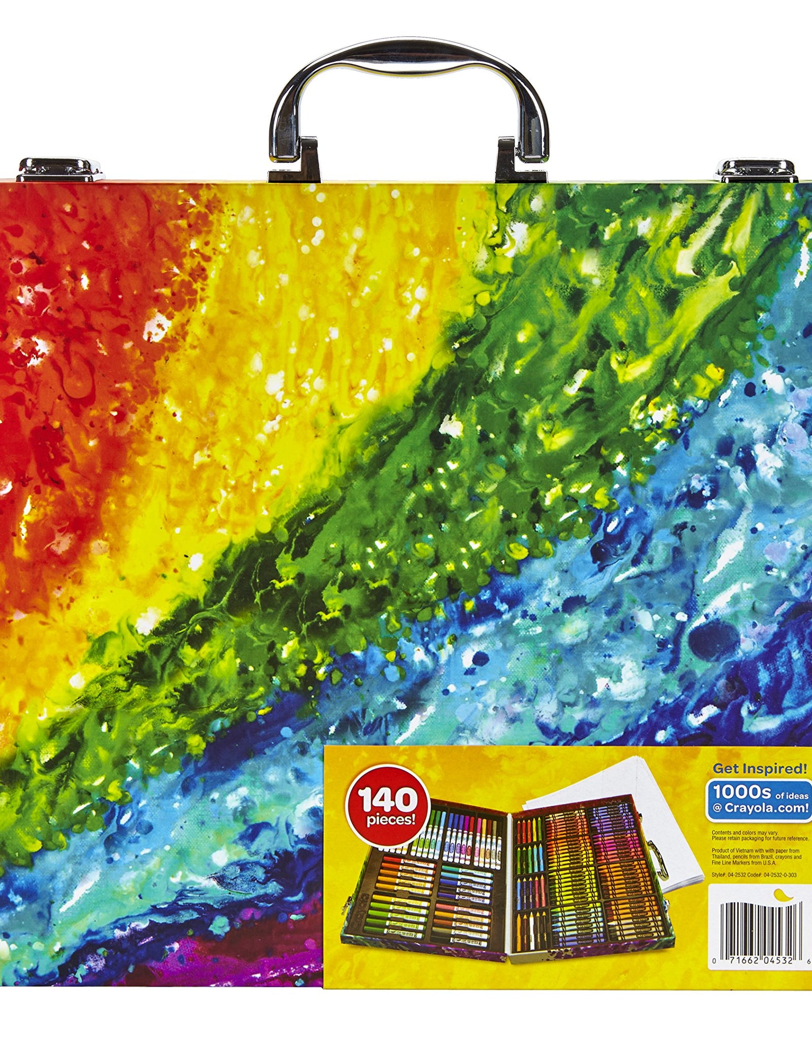 Crayola Inspiration Art Case Coloring Set, Gift for Kids, 140 Art Supplies