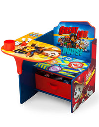 Delta Children Chair Desk with Storage Bin - Ideal for Arts & Crafts, Snack Time, Homeschooling, Homework & More, Nick Jr. PAW Patrol
