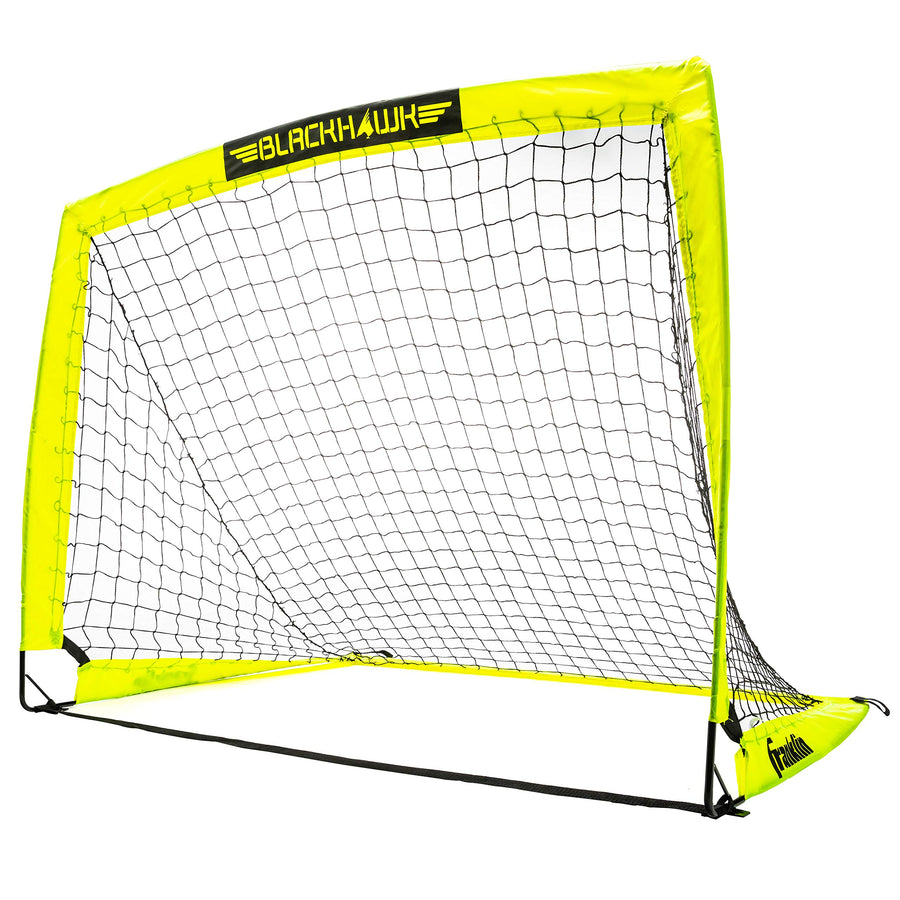 Franklin Sports Portable Soccer Goal - Blackhawk Pop-Up Folding Soccer Net