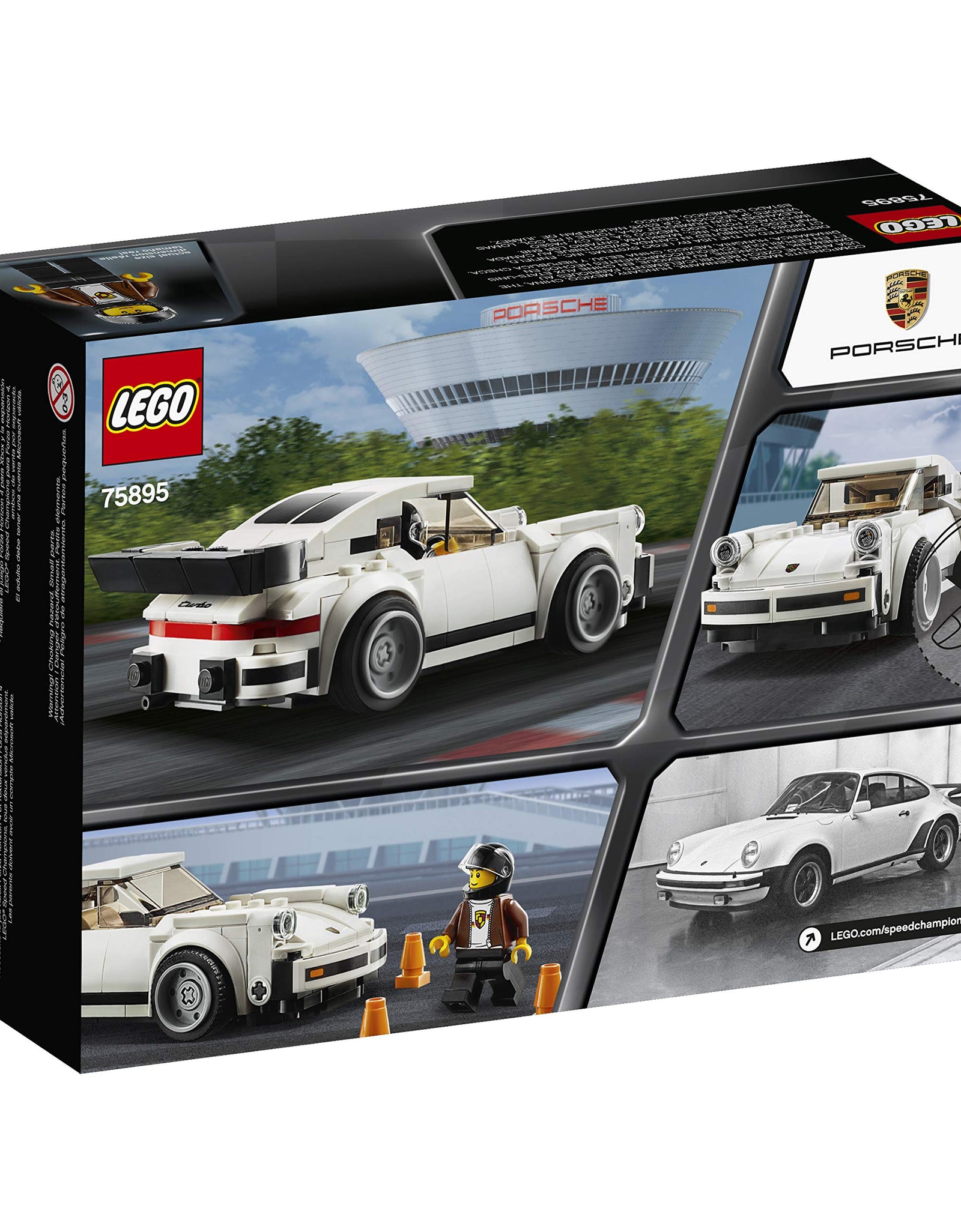 LEGO Speed Champions 1974 Porsche 911 Turbo 3.0 75895 Building Kit (180 Pieces)
