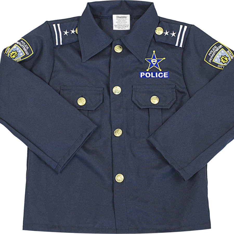 Kangaroo's Deluxe Boys Police Costume for Kids